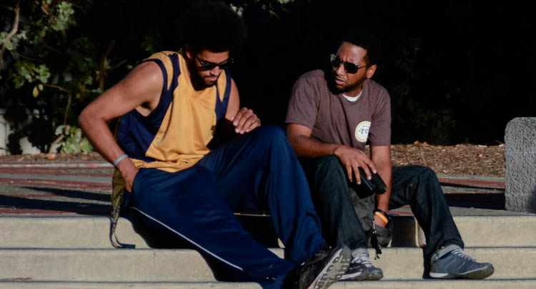 Rich Osugi: A Couple of Guys Just Hanging Out on in Berkeley, California