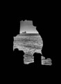 Brian Weis: Ship passing Fort Point, as seen through a hole in a casemate wall
